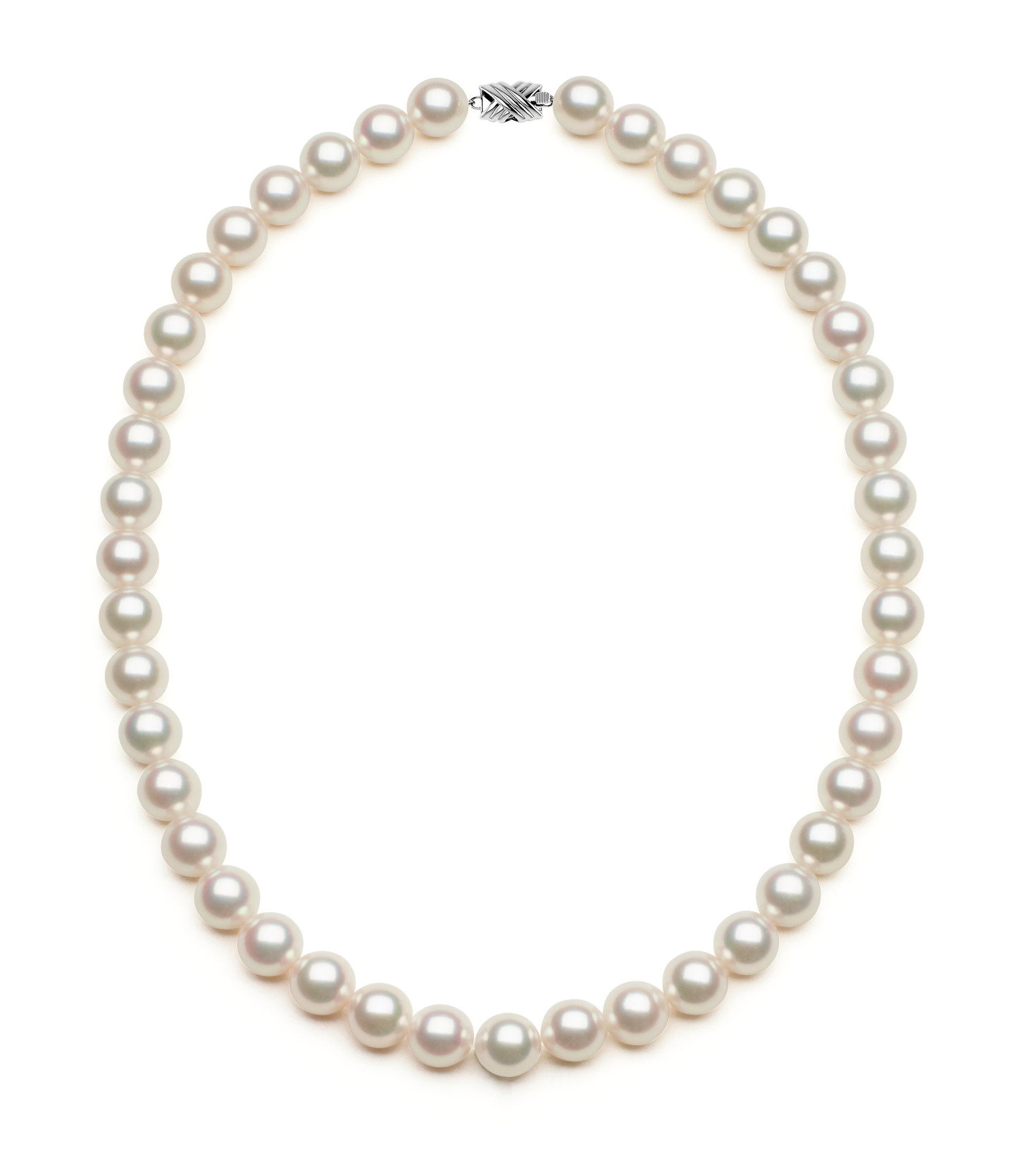GIA Certified 9.51–9.90mm Akoya Cultured Pearl Necklace film