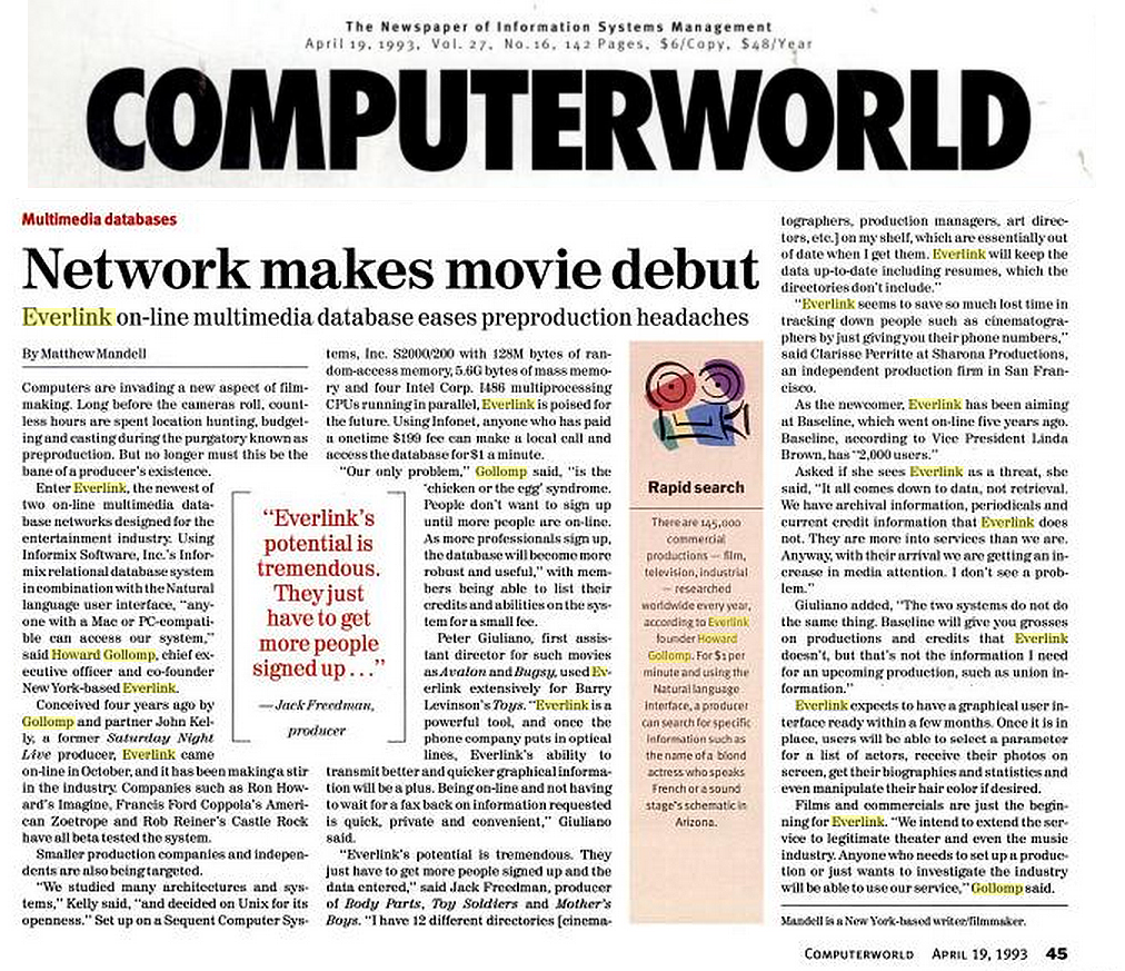 Everlink Featured in ComputerWorld