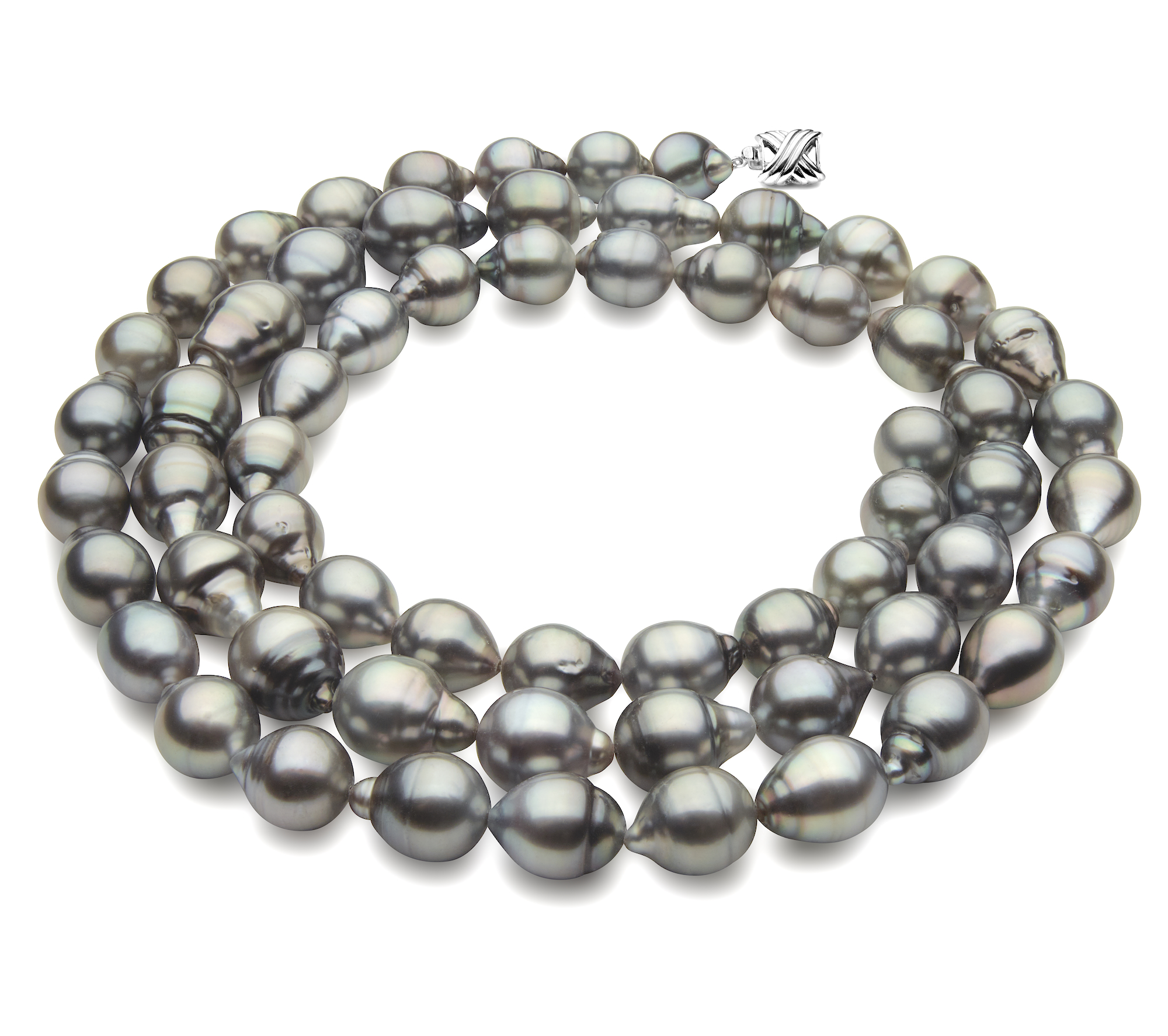 12mm Tahitian Pearl Necklace Serial 