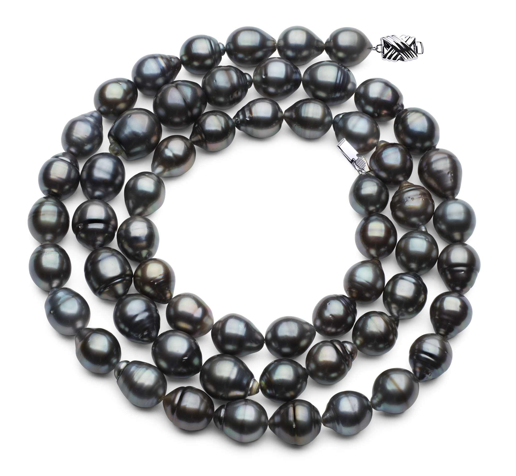 11 x 13mm Dark Black Baroque Tahitian 
